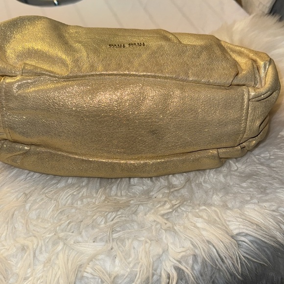 Miu Miu Clutch Bag Pouch Multi Case Leather in Gold EUC - Picture 10 of 13
